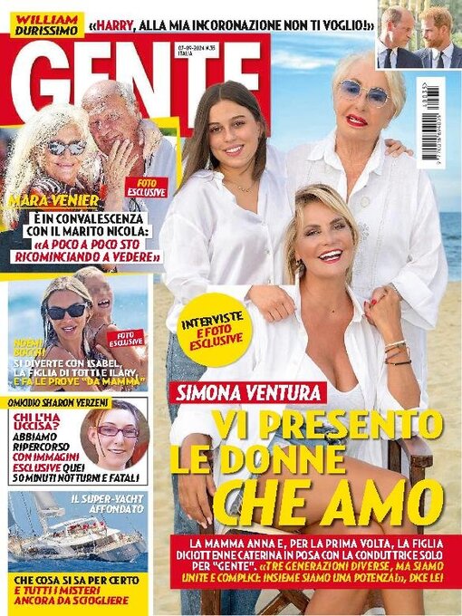 Title details for Gente by Hearst Magazines Italia spa - Available